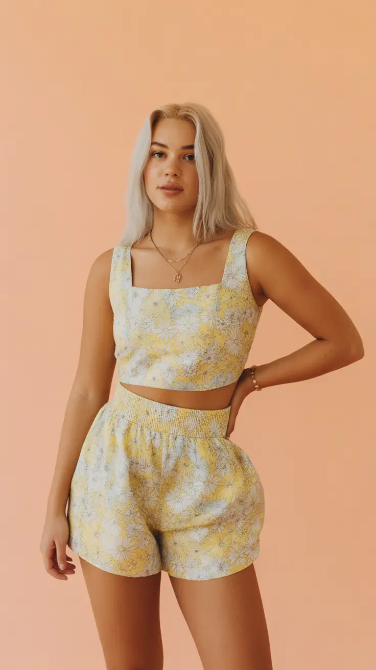 hot weather summer outfits 2026 Soft Florals and Easy Matching for Sunlit Days