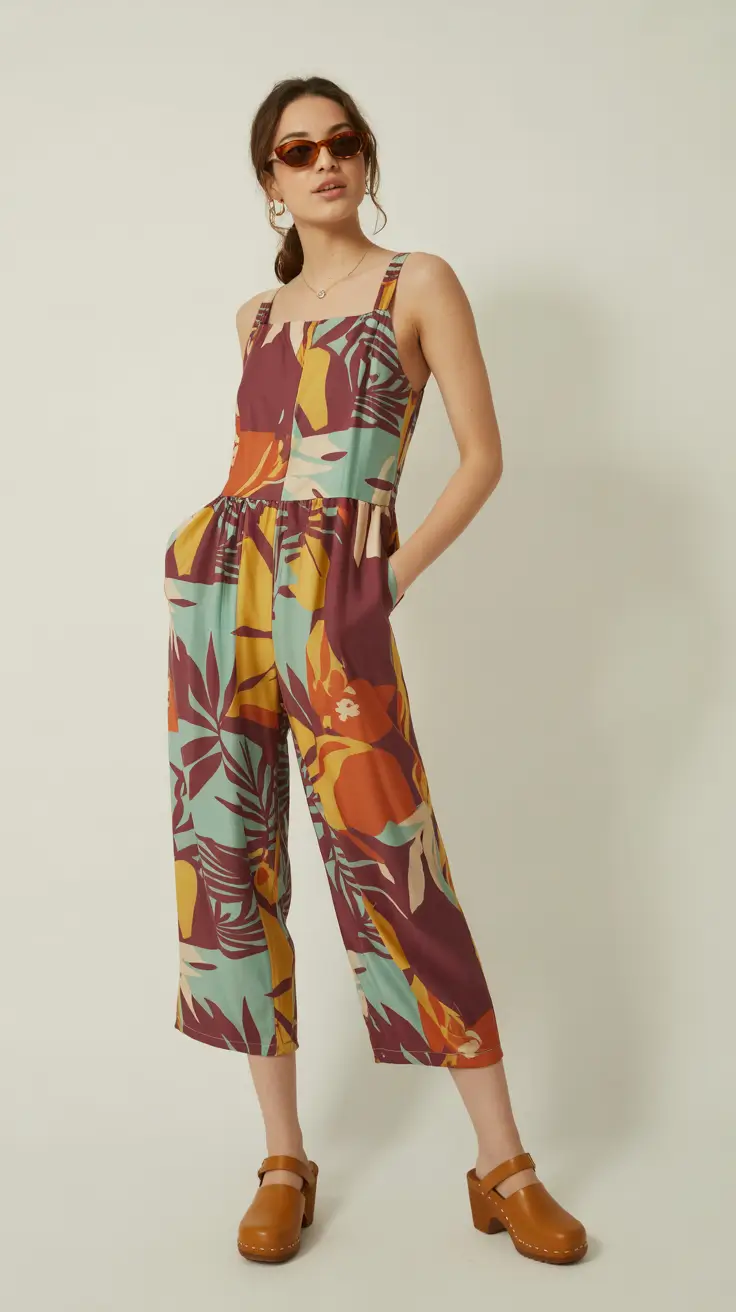 hot weather summer outfits 2026 Bold Prints and One-and-Done Ease