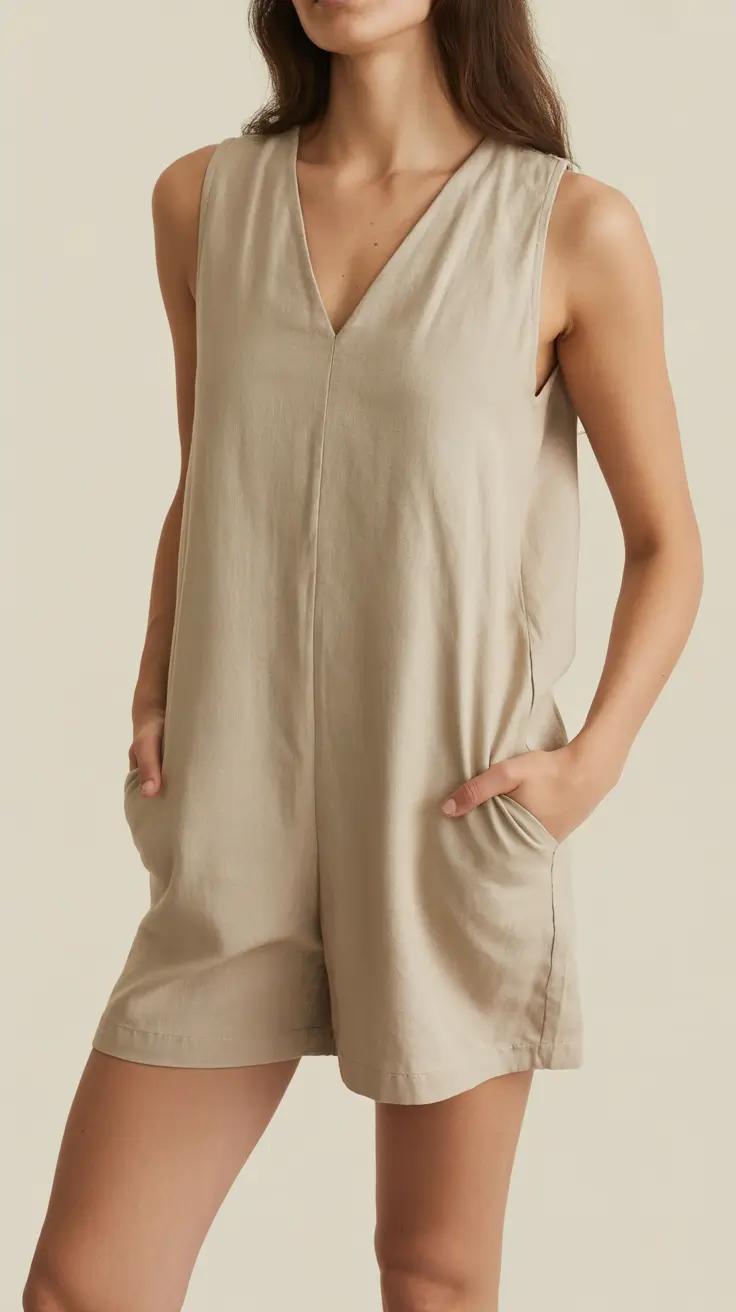 hot weather summer outfits 2026 Minimal Lines and Ultimate Heat-Day Comfort
