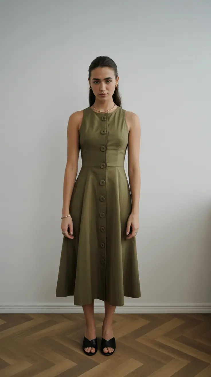 chic summer fashion outfits 2026 Structured Femininity with a Modern Vintage Twist