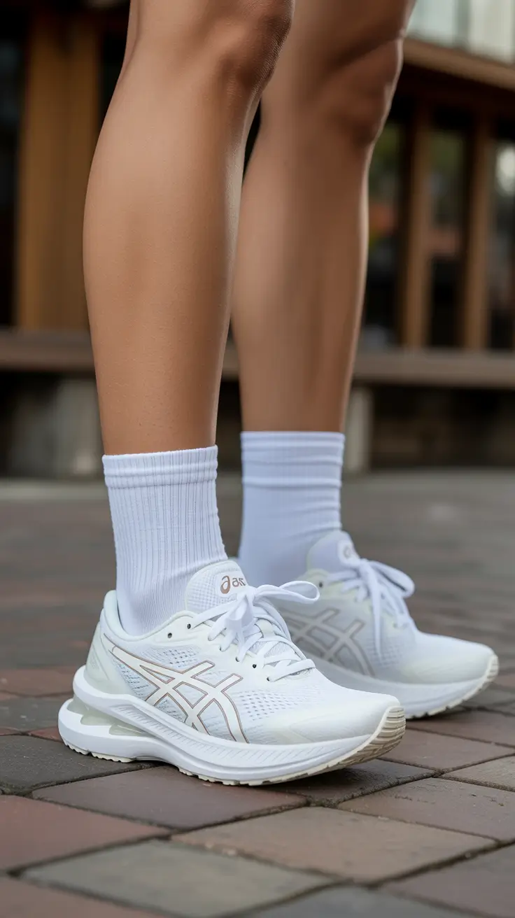 summer outfits with sneakers for women 2026 All-White Sneakers and the Clean Girl Summer Shift