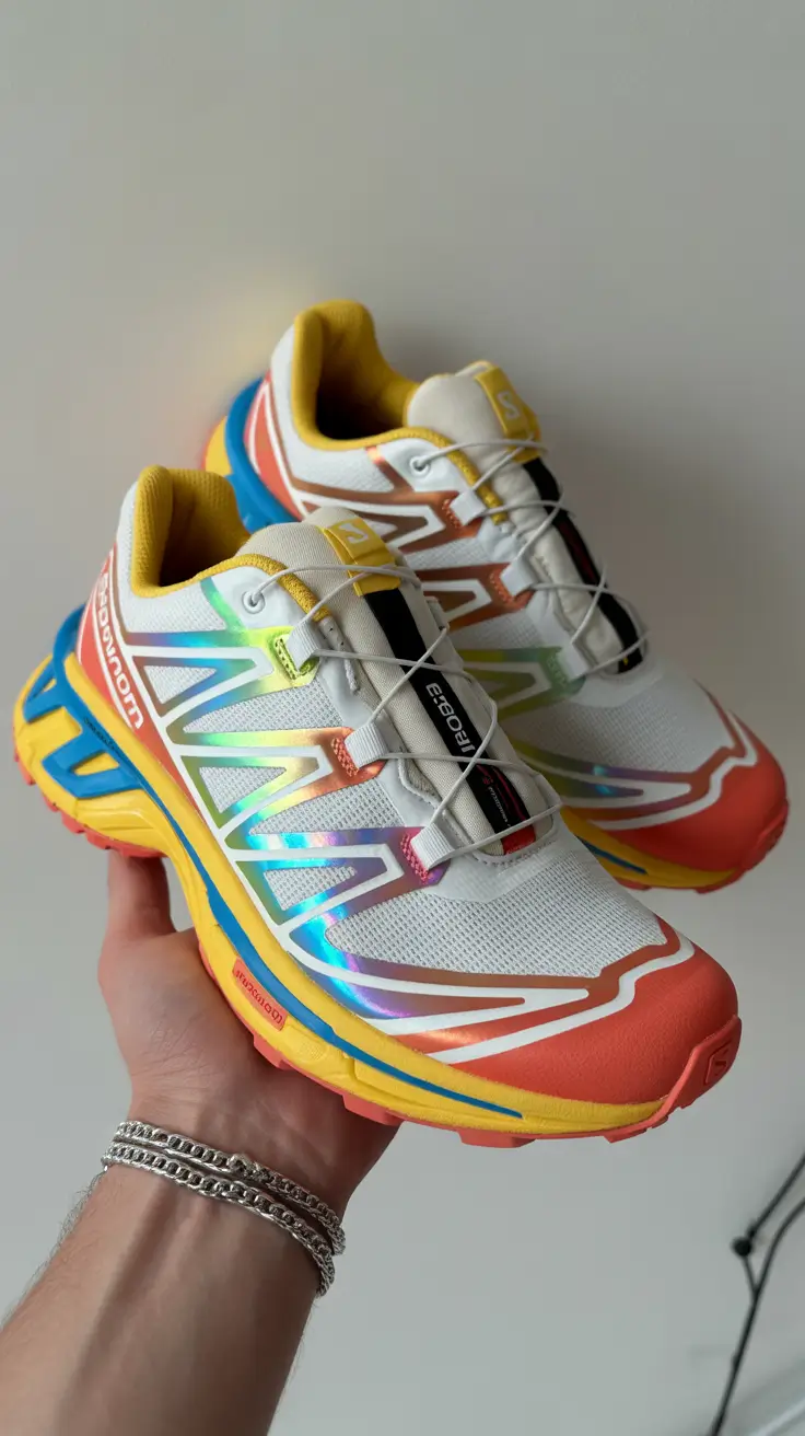 summer outfits with sneakers for women 2026 Bold Multicolor Sneakers and Maximalist Mood Swings