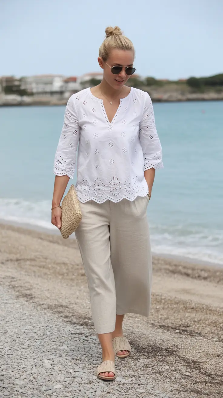summer capsule wardrobe for women 2026 Coastal Calm - Timeless Pieces That Breathe