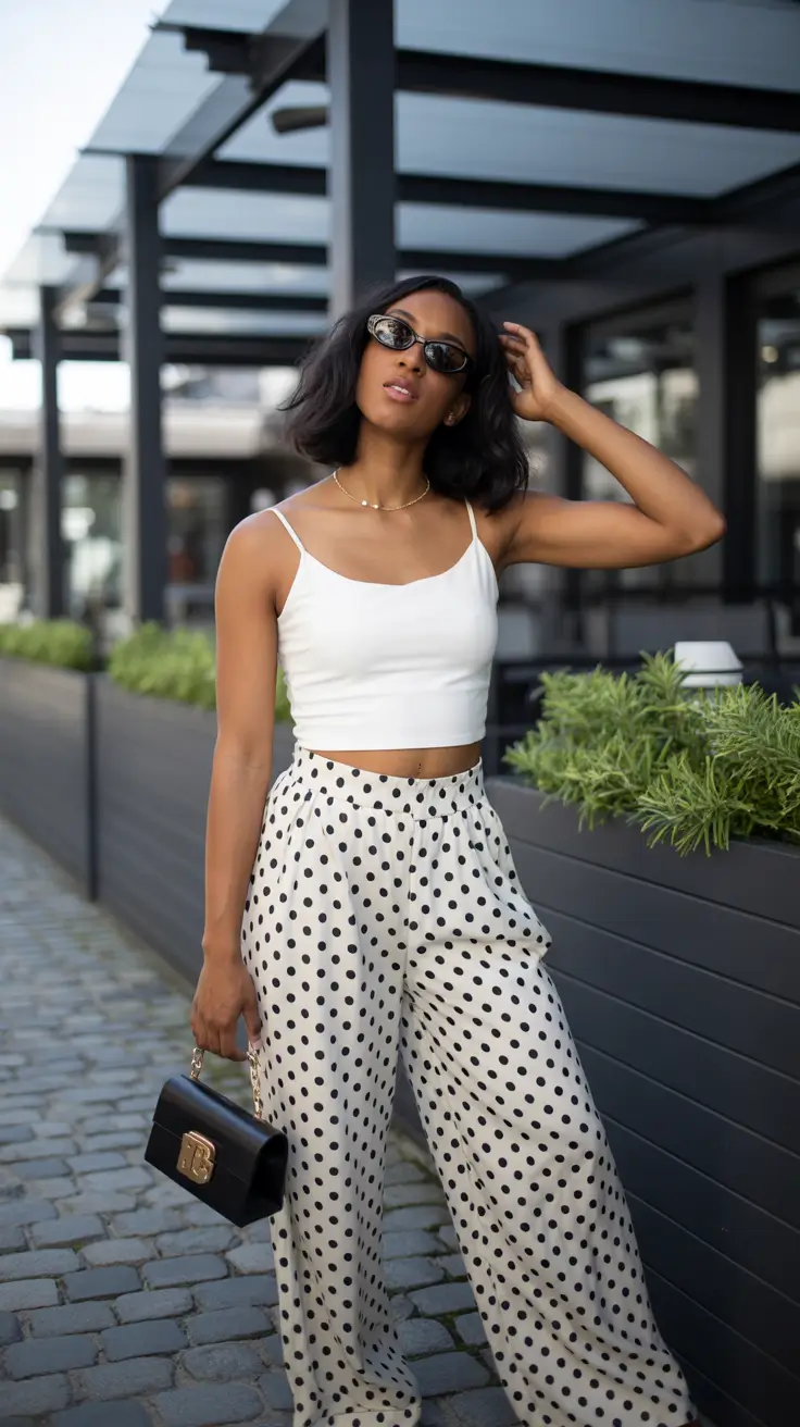 summer capsule wardrobe for women 2026 Polka Dot Precision - Modern European Chic