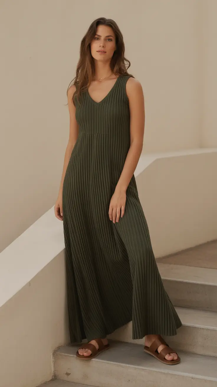 summer capsule wardrobe for women 2026 Understated Elegance - The Power of a Simple Dress