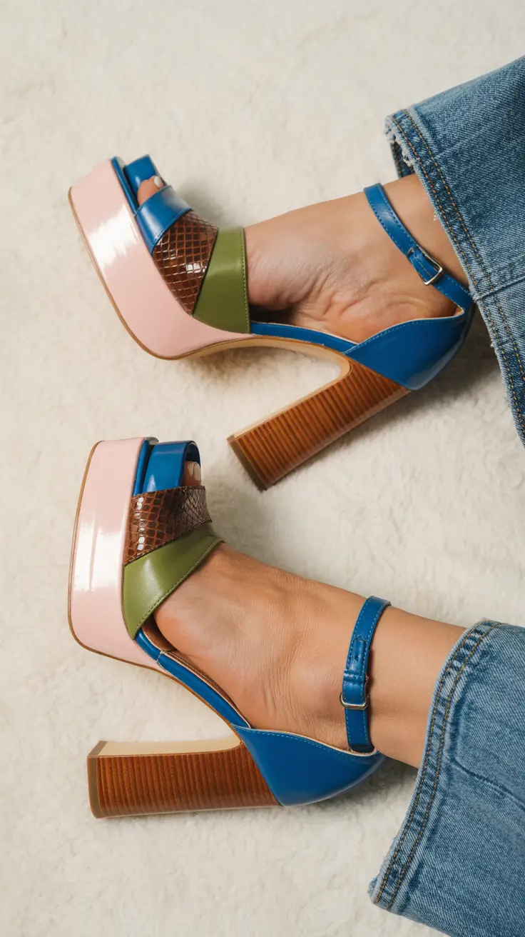 summer outfits with heels for women 2026 Unexpected Color Blocking That Feels Like Art