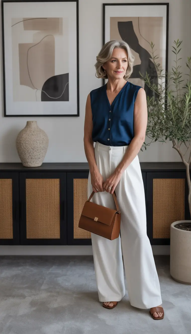 Glamorous Classic Navy and Crisp White for Effortless Elegance