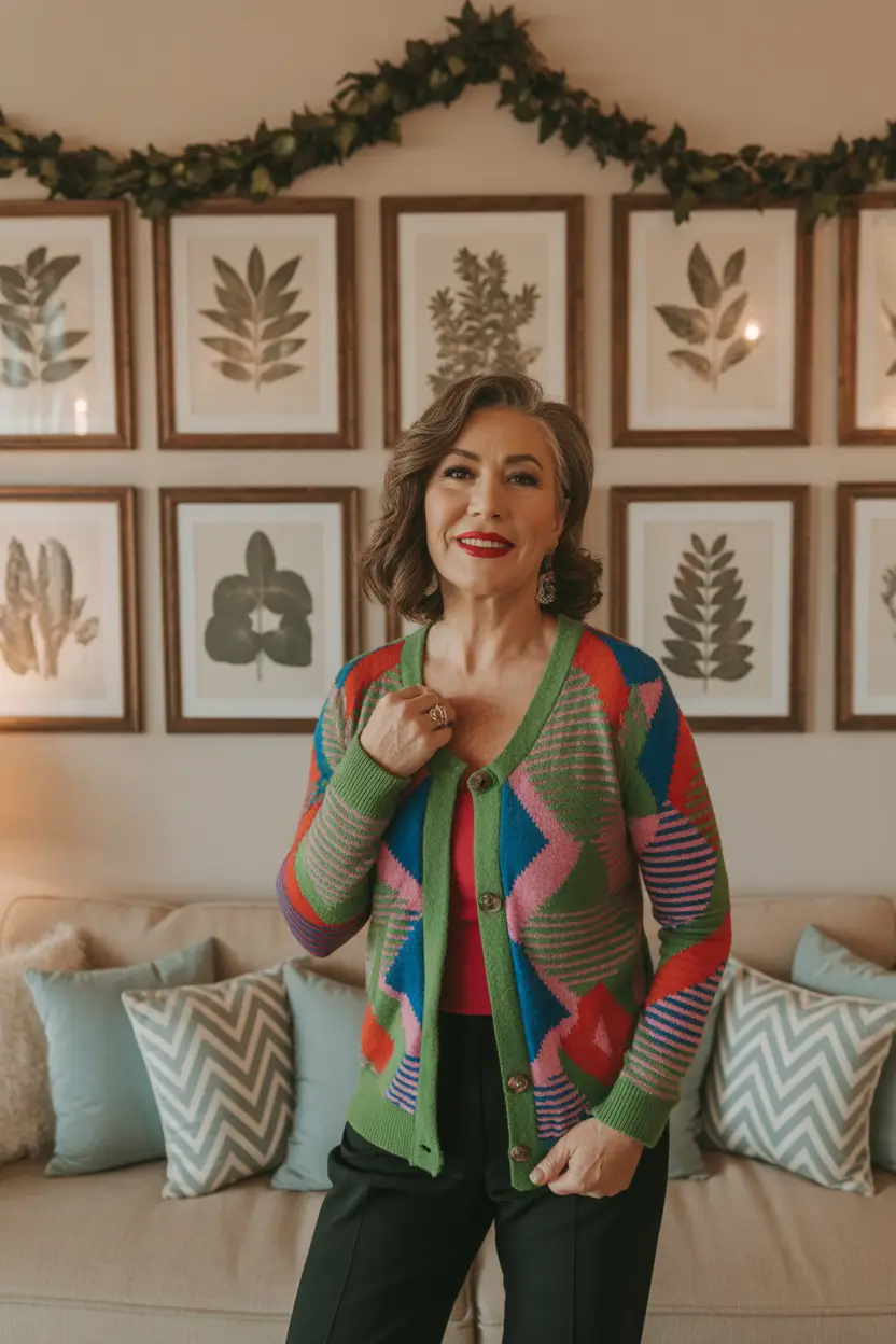 Glamorous Playful Color Blocking With a Retro Twist