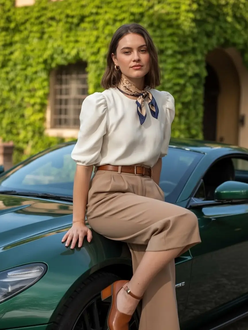 Old money Soft Neutrals With a Heritage Twist