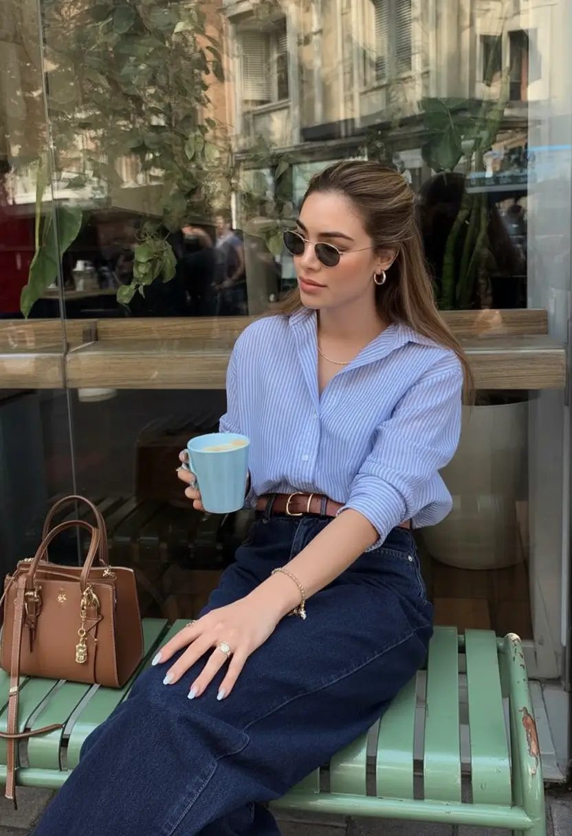 Old money Dark Denim and Morning Coffee Classics