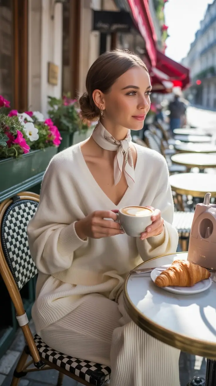 Old money Café Creams and Cozy Parisian Layers