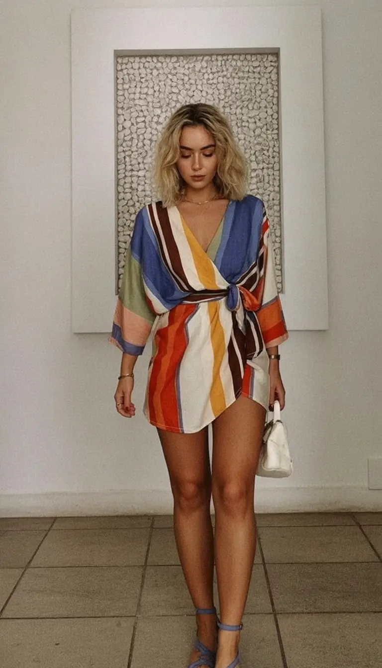 Casual Striped Color-Story Mini With Retro Playfulness 2026