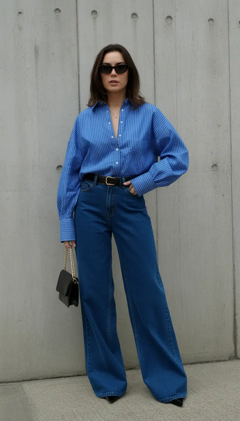 Spring Sharp Lines Strong Denim Energy