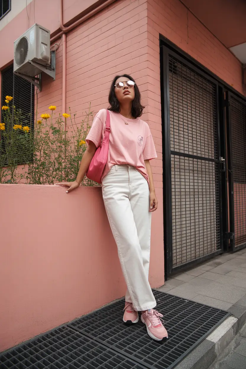 2026 Pink Monochrome Casual