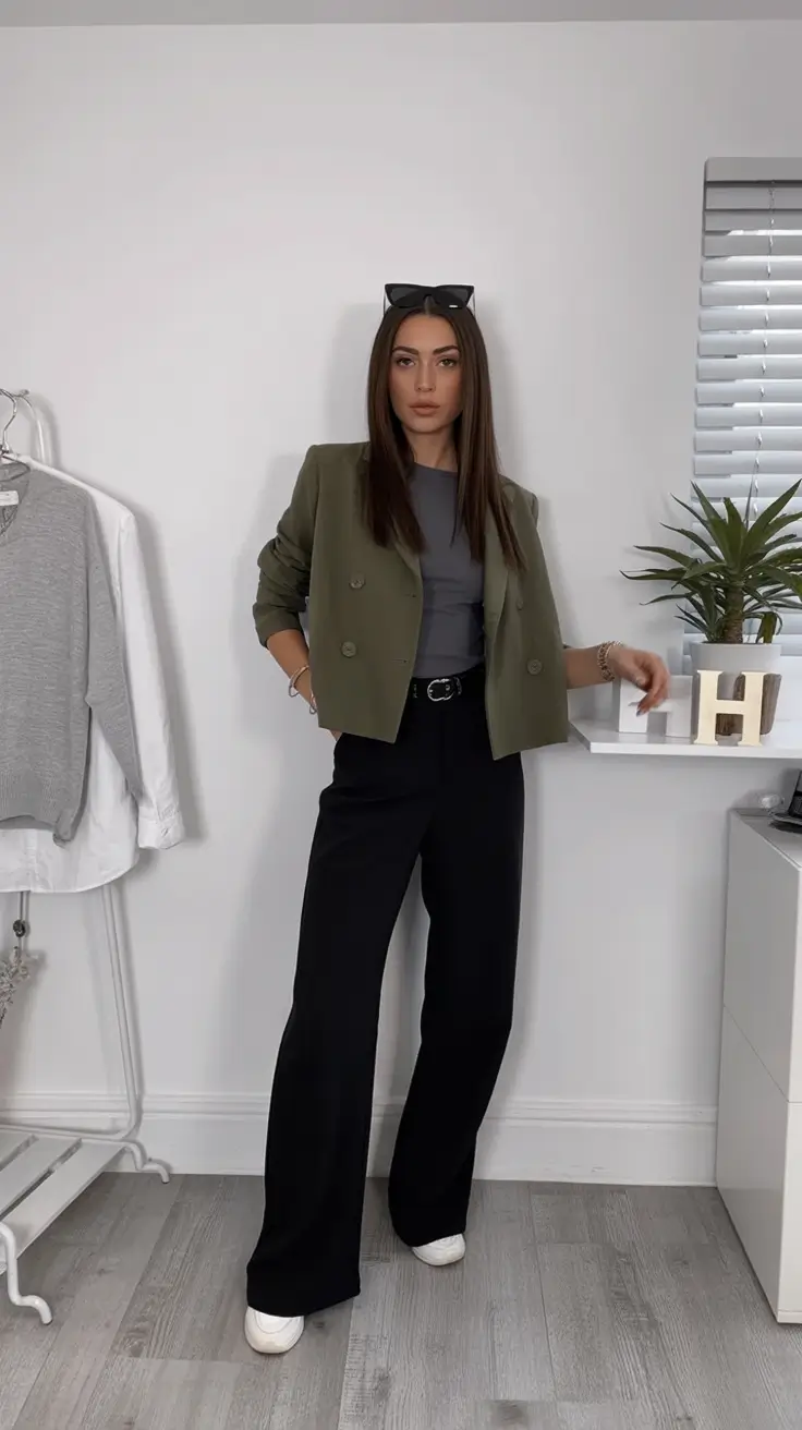 spring transition outfits Structured Neutrals for a Minimalist Power Mood