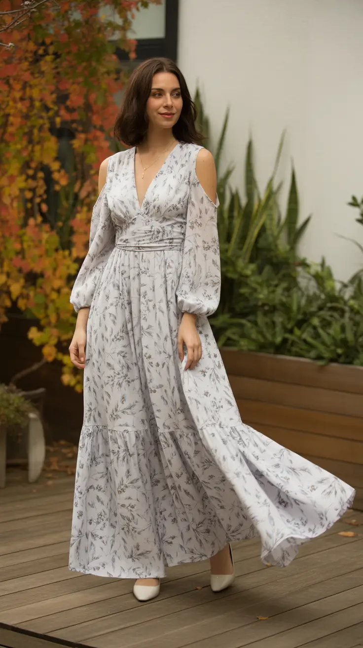 Spring Wedding Outfit Open Shoulder Romance 2026