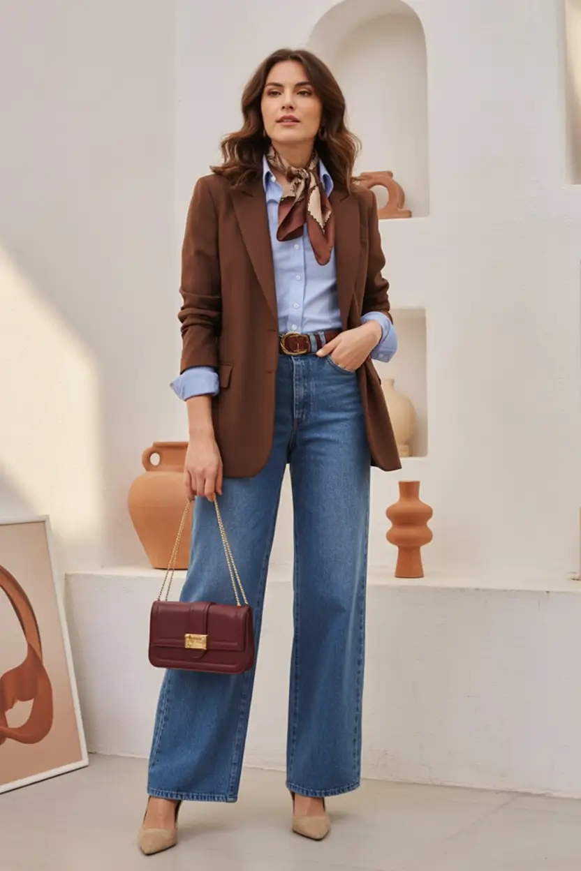 chicago-spring-outfits-2026-Classic-Blazer-and-Denim-for-Transitional-City-Sophistication