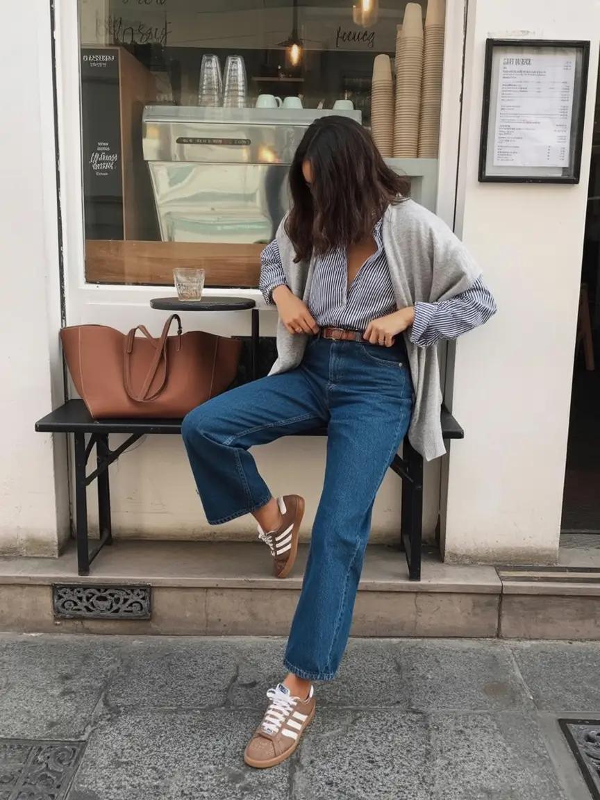 chicago-spring-outfits-2026-Striped-Ease-with-a-Layered-Twist