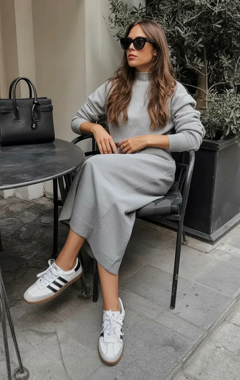 Casual Red Tailoring With a Playful Twist