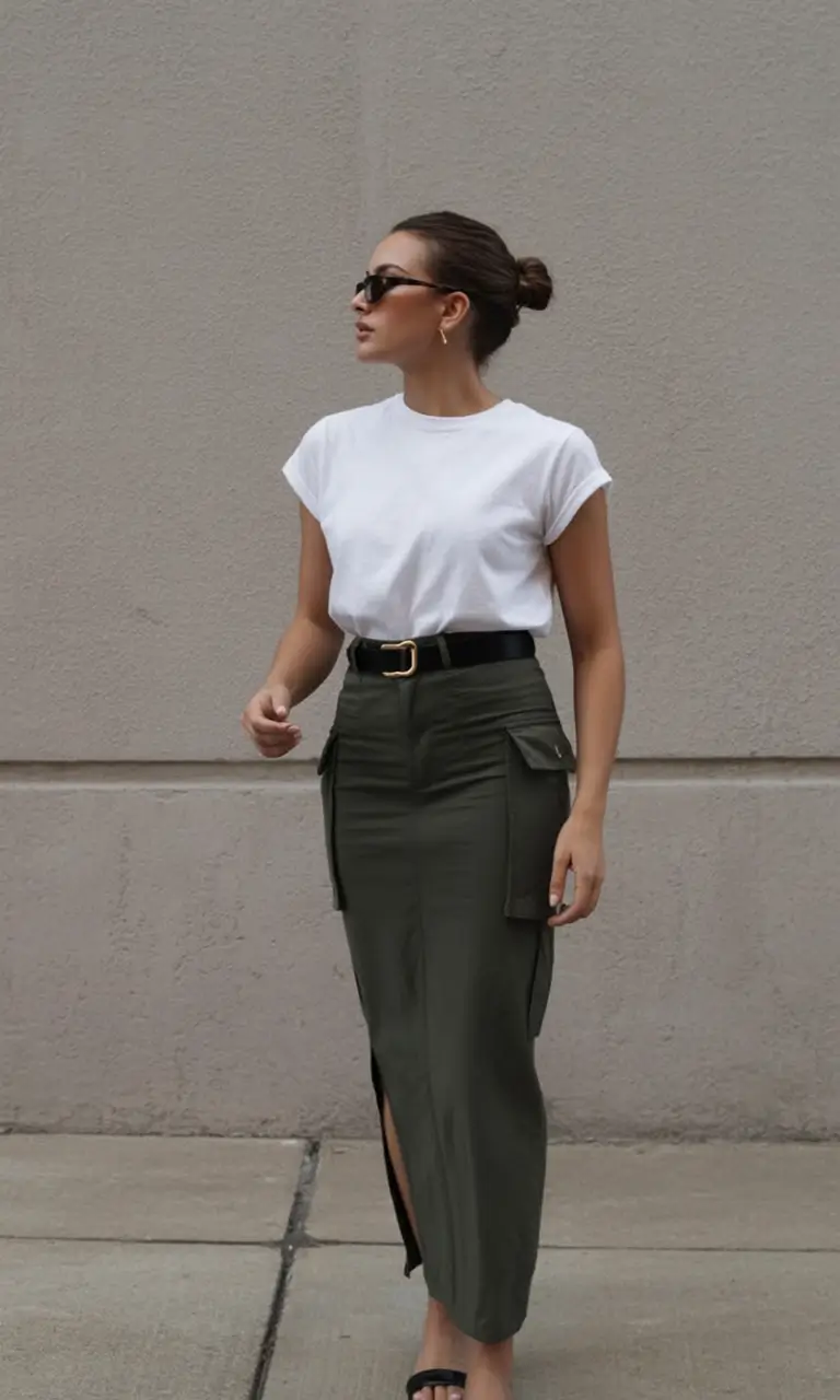 Business 2026 Cargo Chic Spring Look