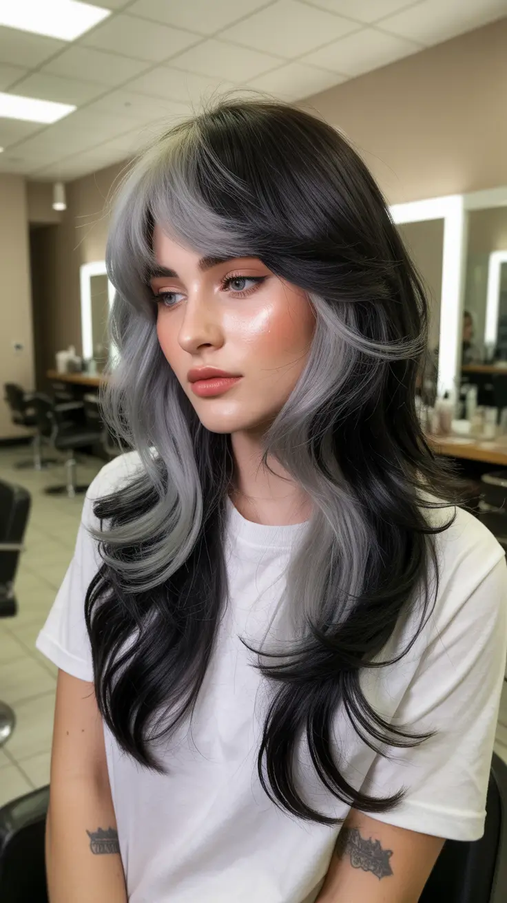 Shag 2026 Silver Eclipse Shag With Dimensional Contrast