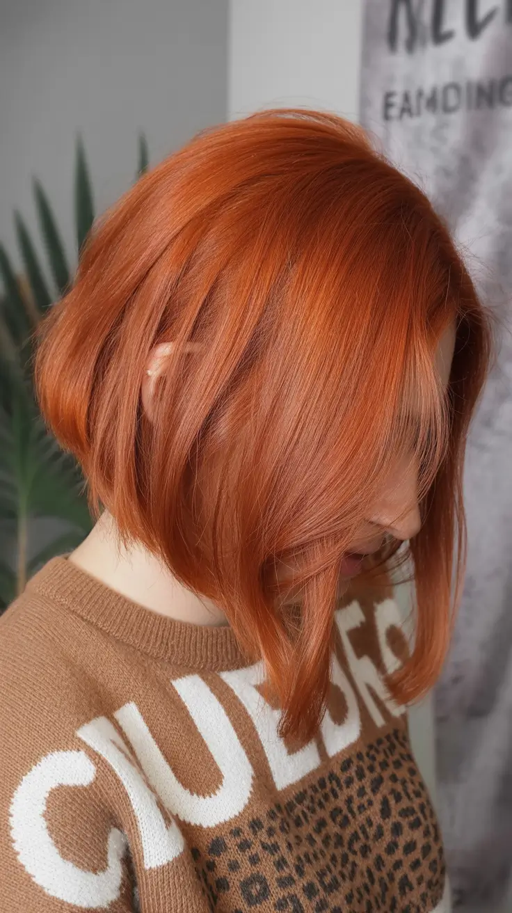 dreamy spring bob haircuts 2026 Soft Copper Precision with a Spring Reset