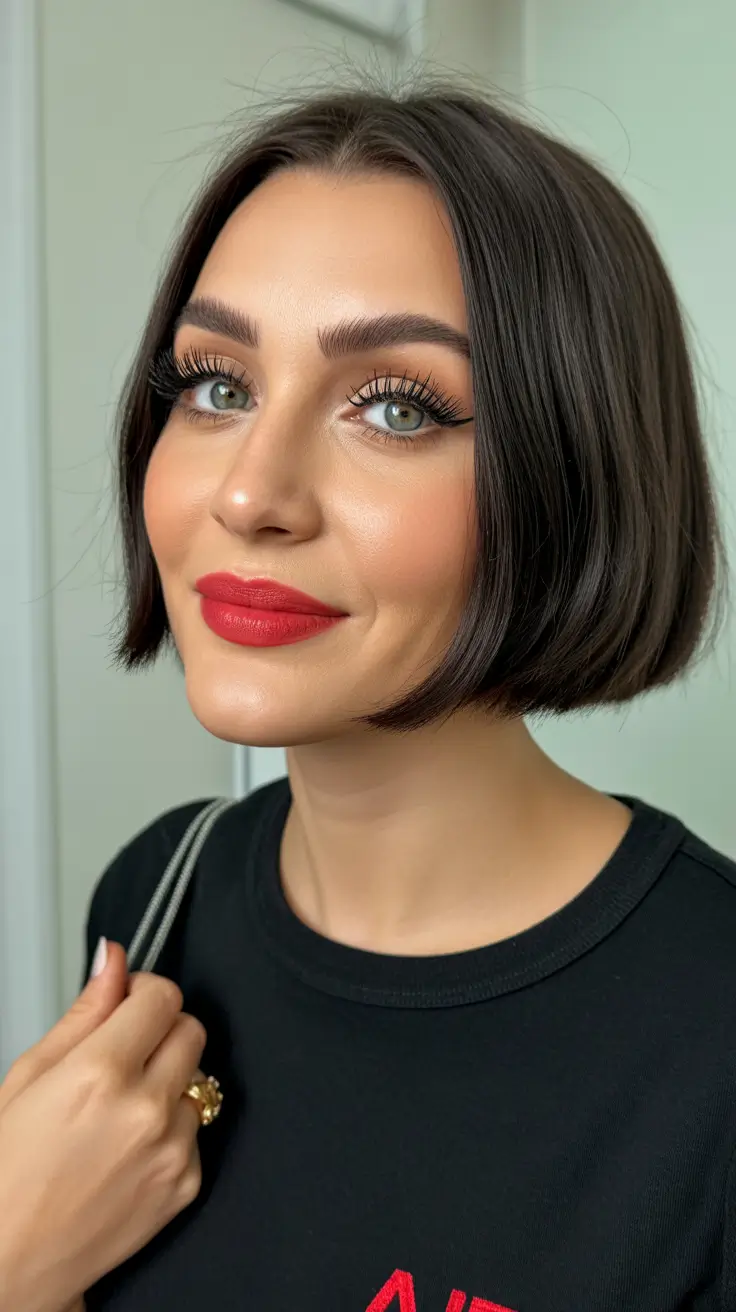 dreamy spring bob haircuts 2026 Classic French Bob with Polished Confidence