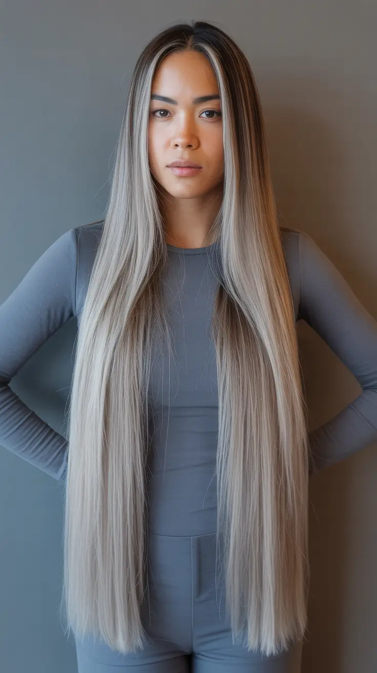 easy spring long haircuts styles 2026 Ultra-Long Statement Length With Minimal Layering