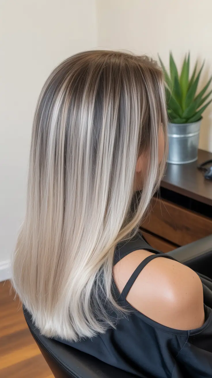 easy spring long haircuts styles 2026 Cool-Toned Length With Subtle Face Brightening