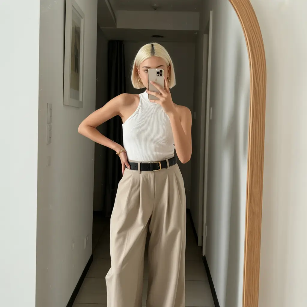 2026 Soft-Toned Minimalism for Effortless Spring Mornings