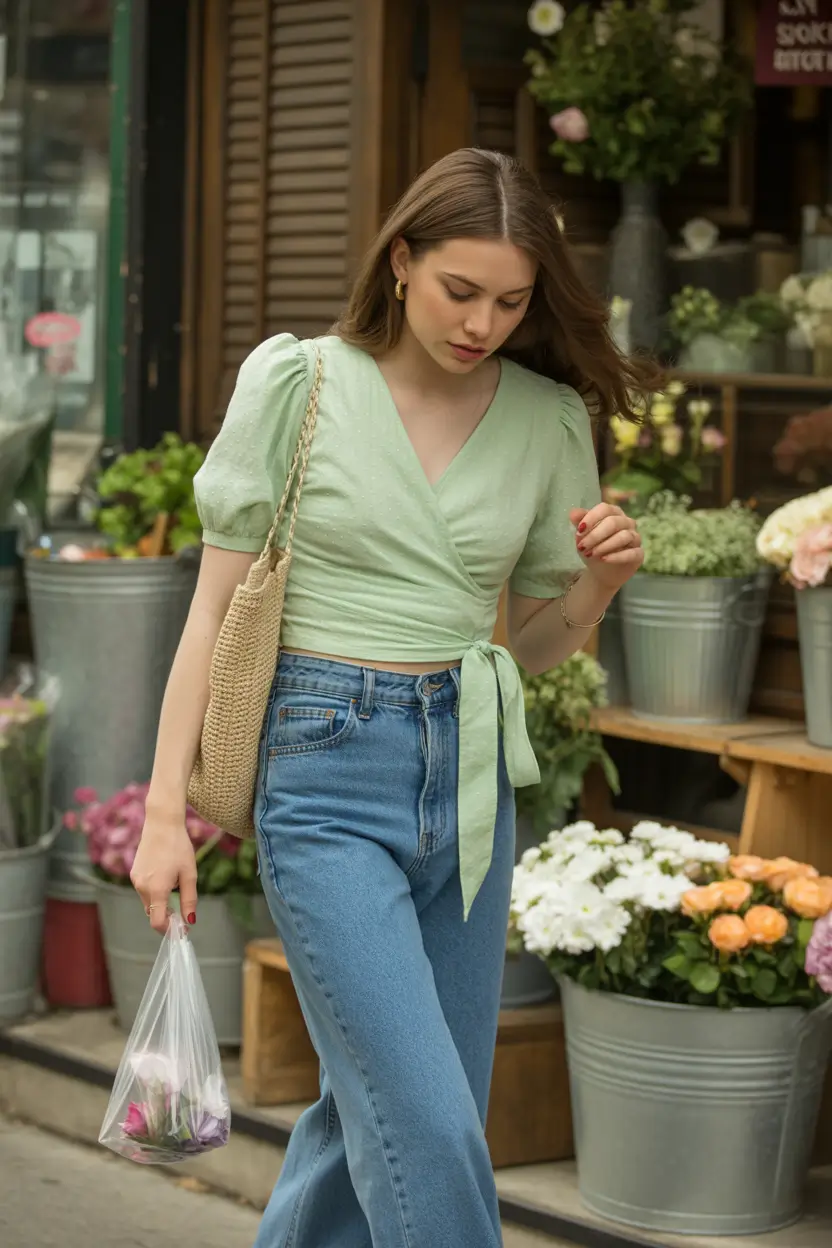 Topic+Fresh Mint Tones for a Light and Airy Spring Look