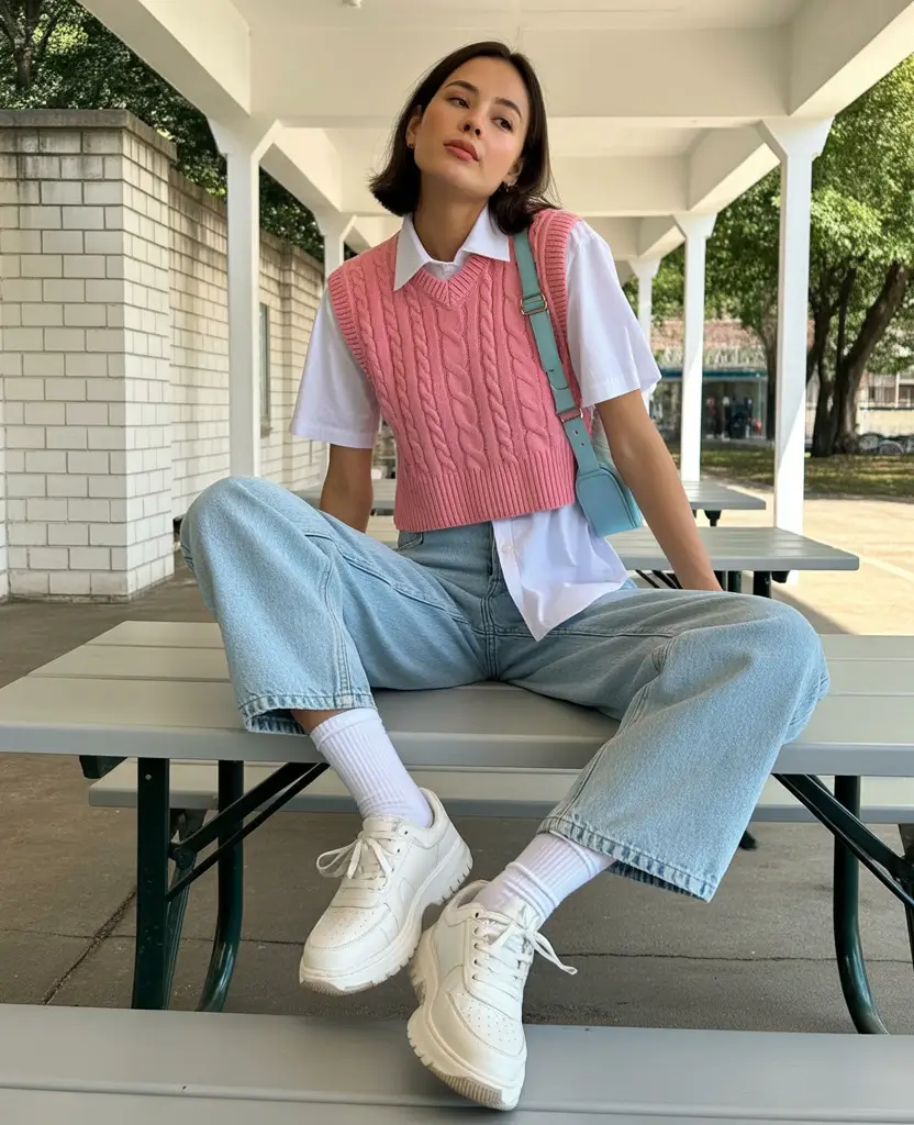 Women 2026 Preppy Pastels and Soft Spring Structure