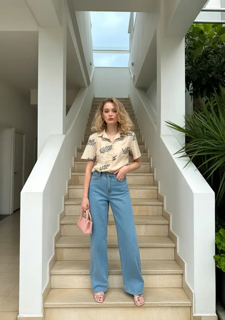 Women 2026 Soft Tropics Meet Spring Denim