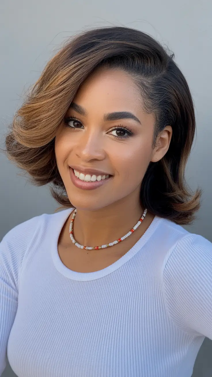 sophisticated spring hairstyle for black women 2026 sculpted bob