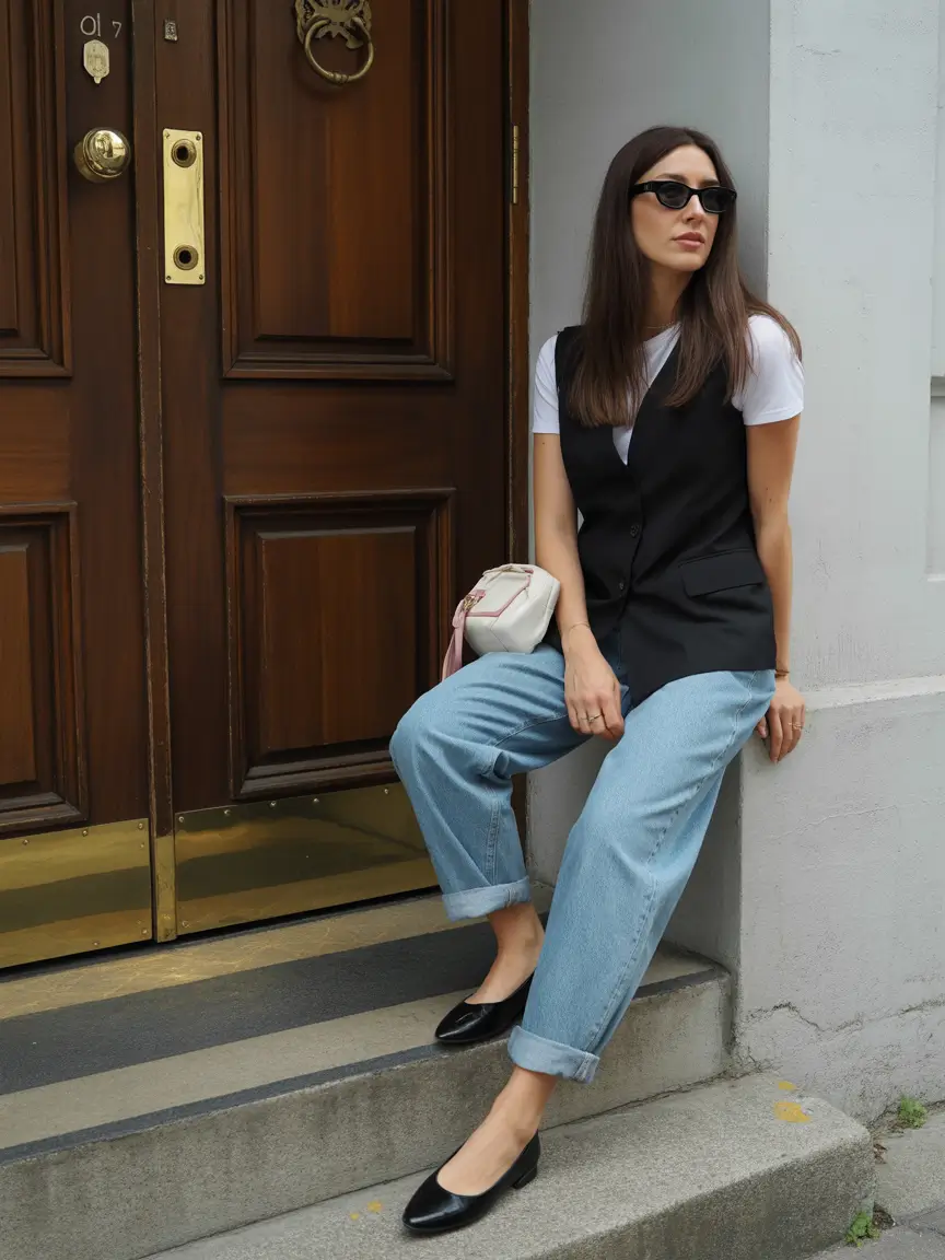 Women 2026 Relaxed Tailoring With Weekend-Denim Ease