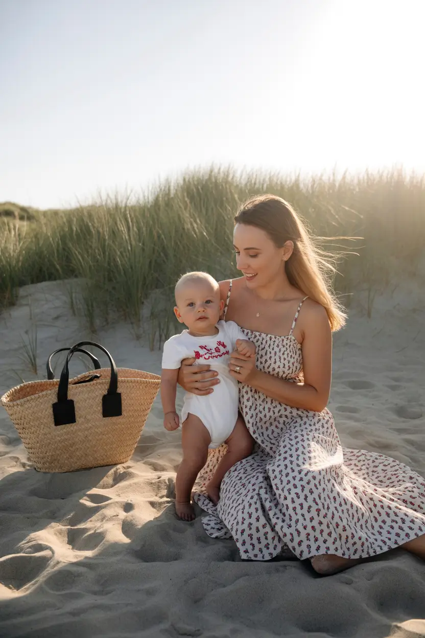 2026 Light Florals and Breezy Sand-Toned Accents for Coastal Spring Moments