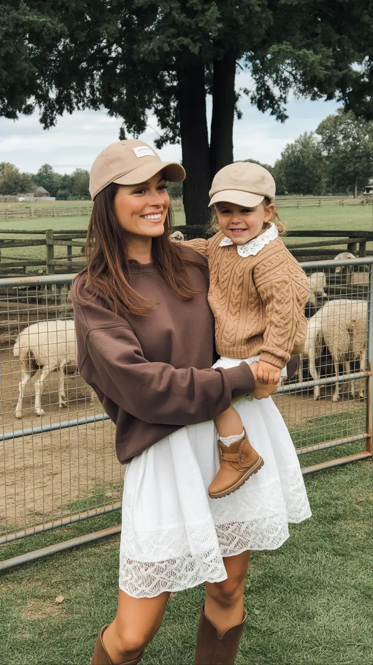 2026 Warm Browns and Creamy Layers for a Cozy Farmhouse Spring Look