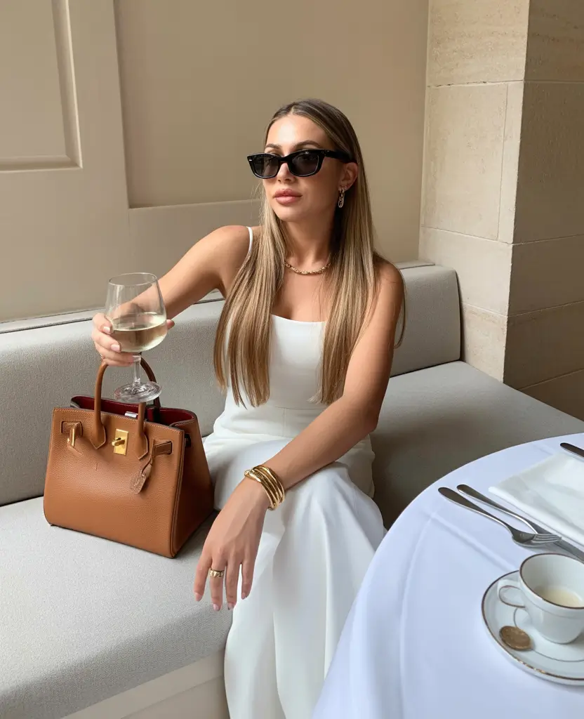 Night classy-Minimal Luxe White For A Classy Night Statement