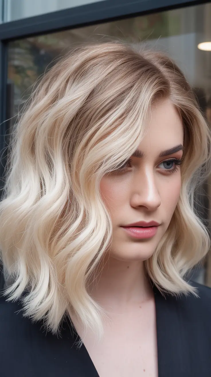 best summer hair color for blondes 2026 Airy Vanilla Waves with Dimensional Shine