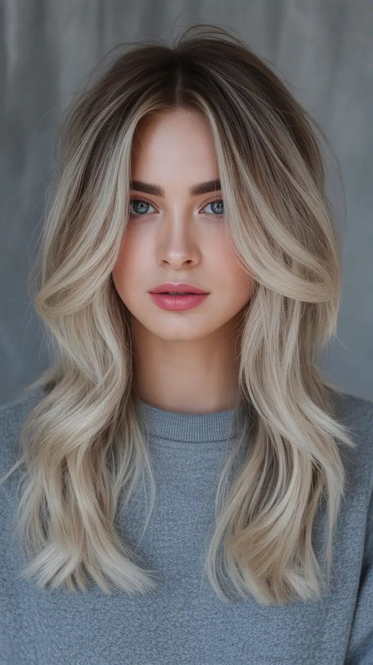 best summer hair color for blondes 2026 Layered Neutral Blonde with Face Framing Glow
