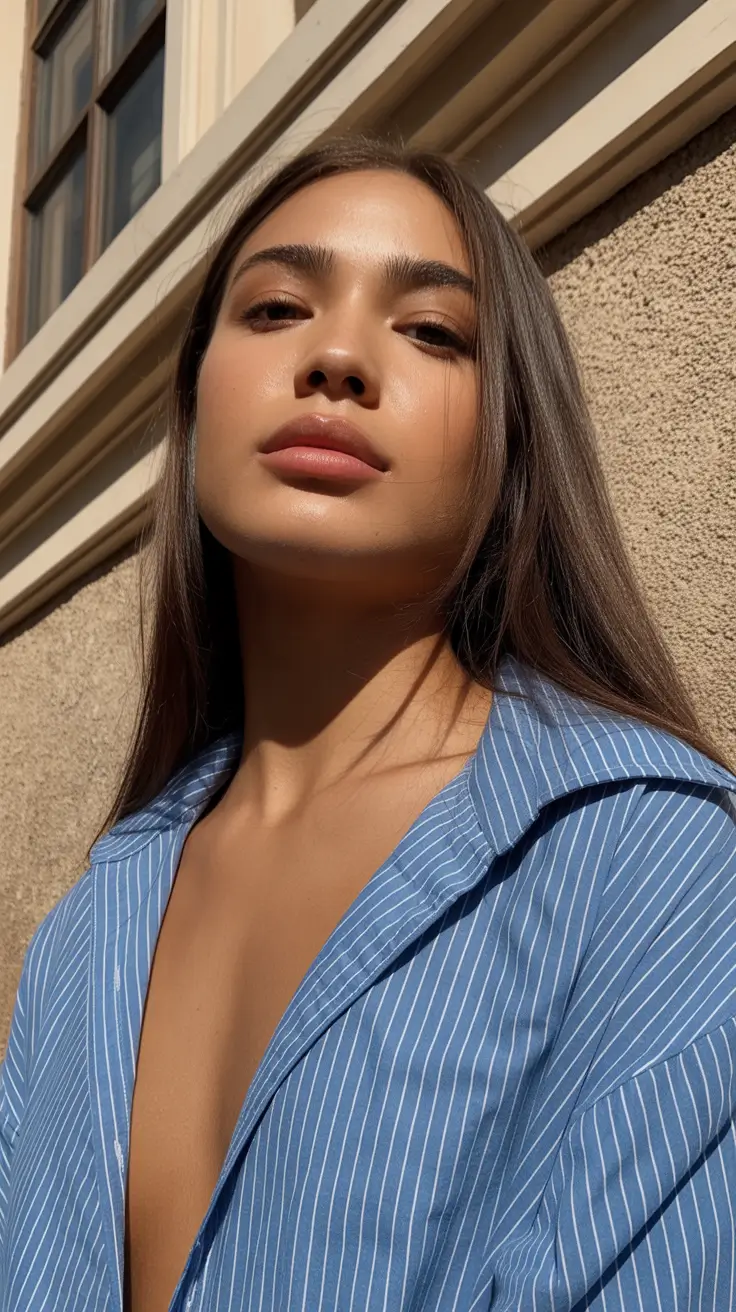 spring hair color for tan skin Deep Espresso Brown