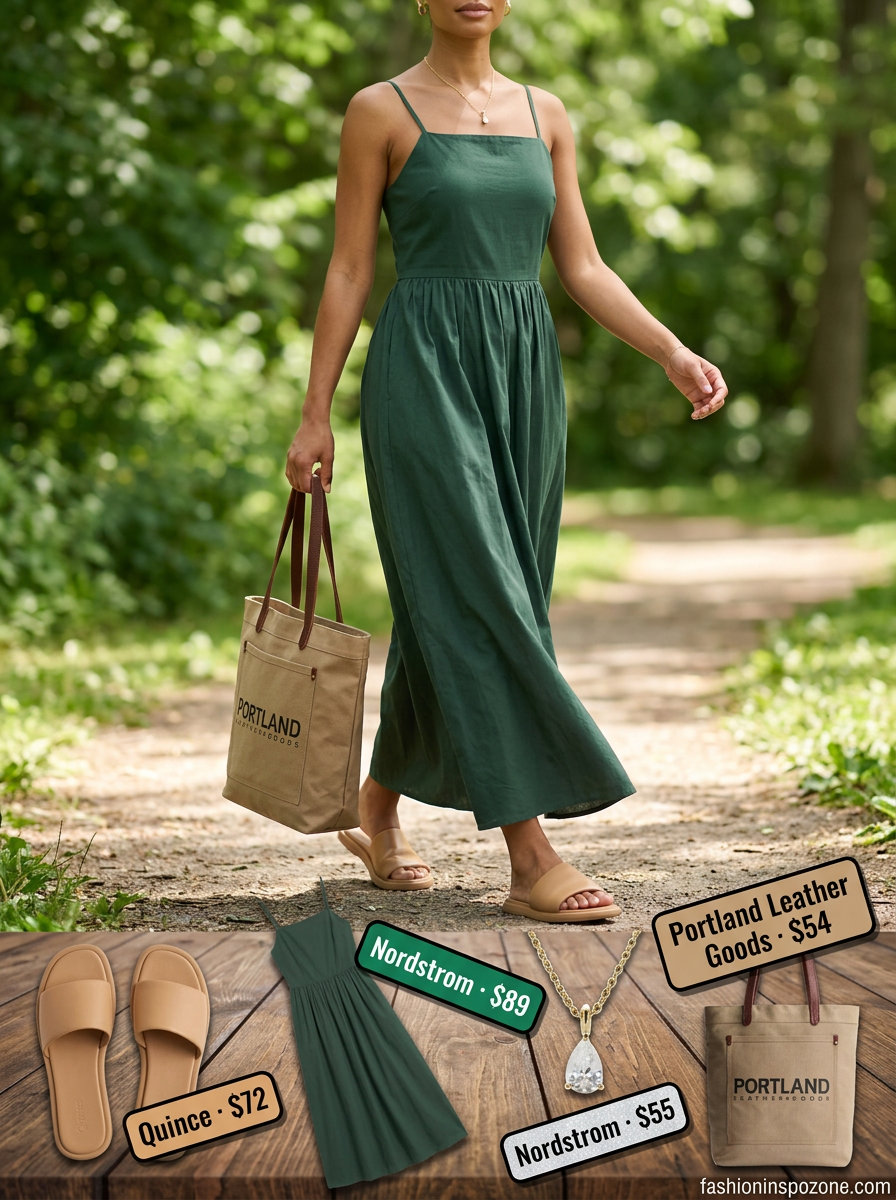 Styling mistake: wearing wide-leg pants instead of a sundress for summer picnic outfits 2026.