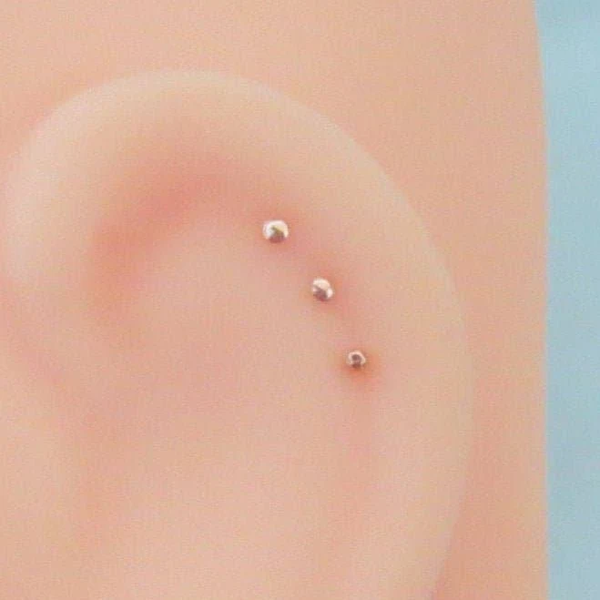 accessory 14K Rose Gold Filled Teeny Tiny Stud Earrings Etsy - SweetLobes $22.99