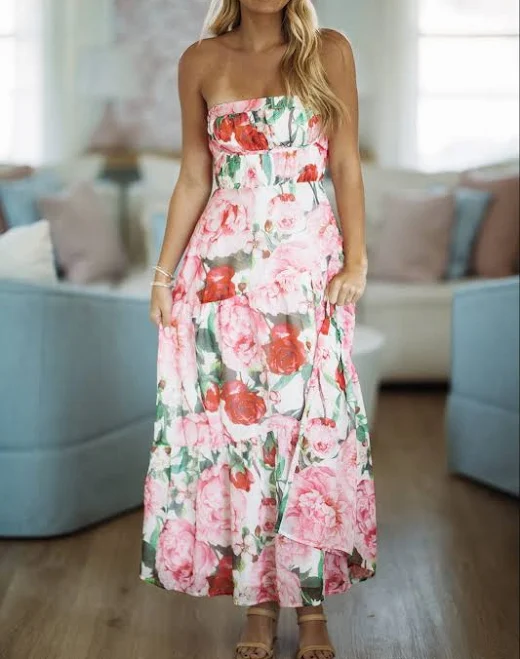 dress 99 Roses Maxi Dress Hazel & Olive $98