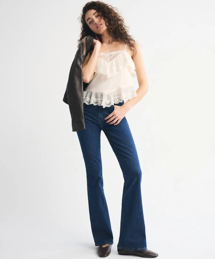 jeans Abercrombie & Fitch Women's High Rise Bootcut Jeans Abercrombie & Fitch $90