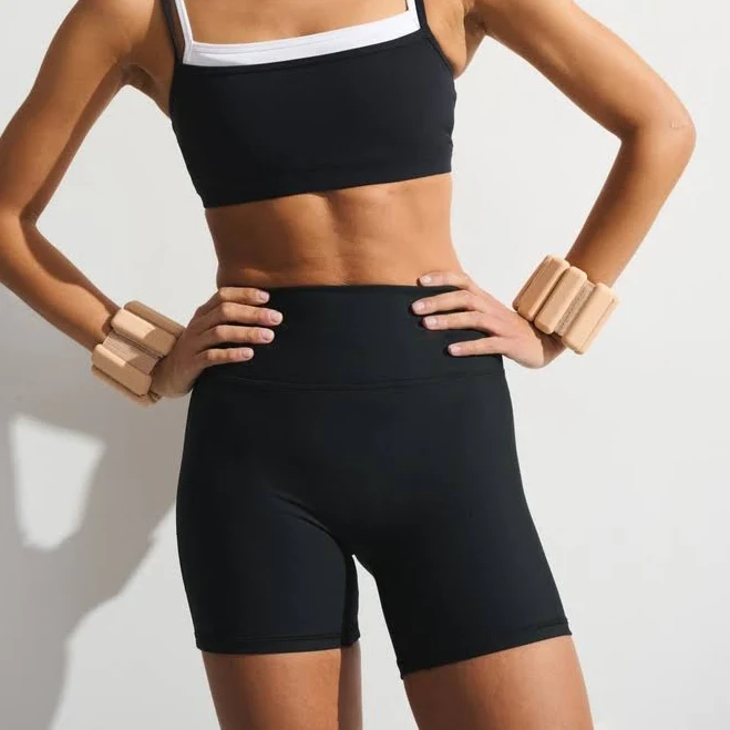 shorts Abercrombie & Fitch Women's sculptLUX Bike Short Abercrombie & Fitch $40