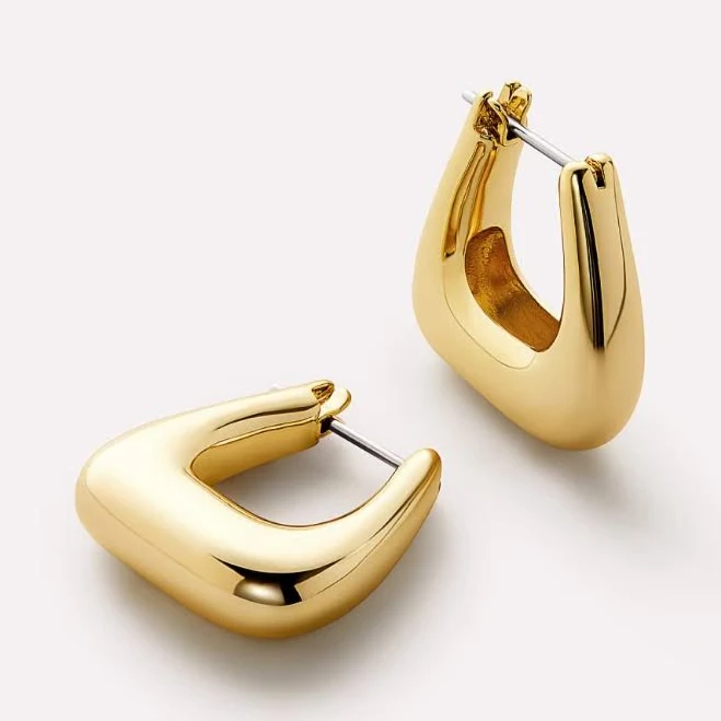 accessory Ana Luisa Colene 14K Gold Chunky Hoop Earrings Ana Luisa $85
