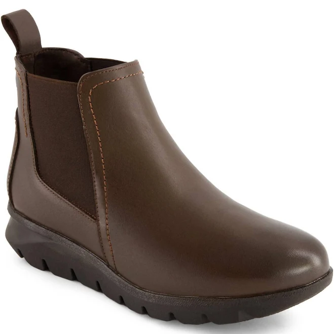 shoes Andrea Women's Leather Chelsea Boots ShopSimon $49.4