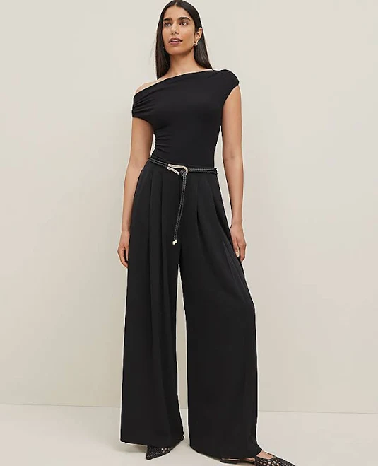 pants Ann Taylor Women's Triple Pleat Palazzo Pants Ann Taylor $74.5