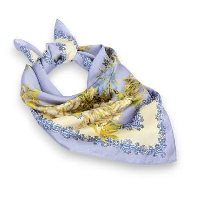 accessory Anna-Kaci Floral Print Satin Square Scarf Target $15.99